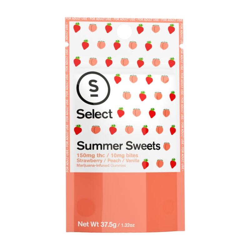 Select Gummies 100mg Summer Sweets