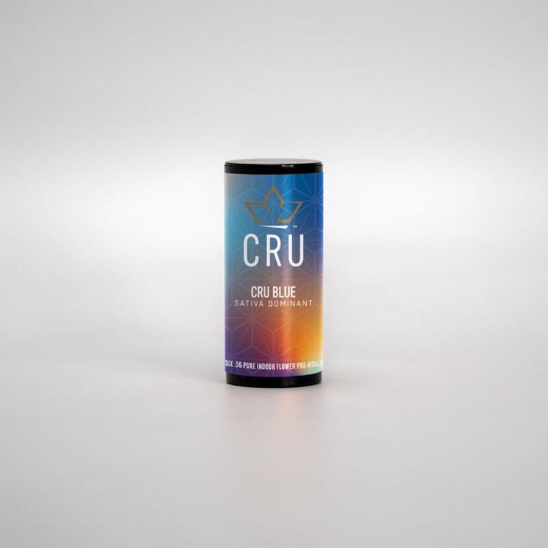 CRU Blue (0.5 G Pre-Roll 6 pack)