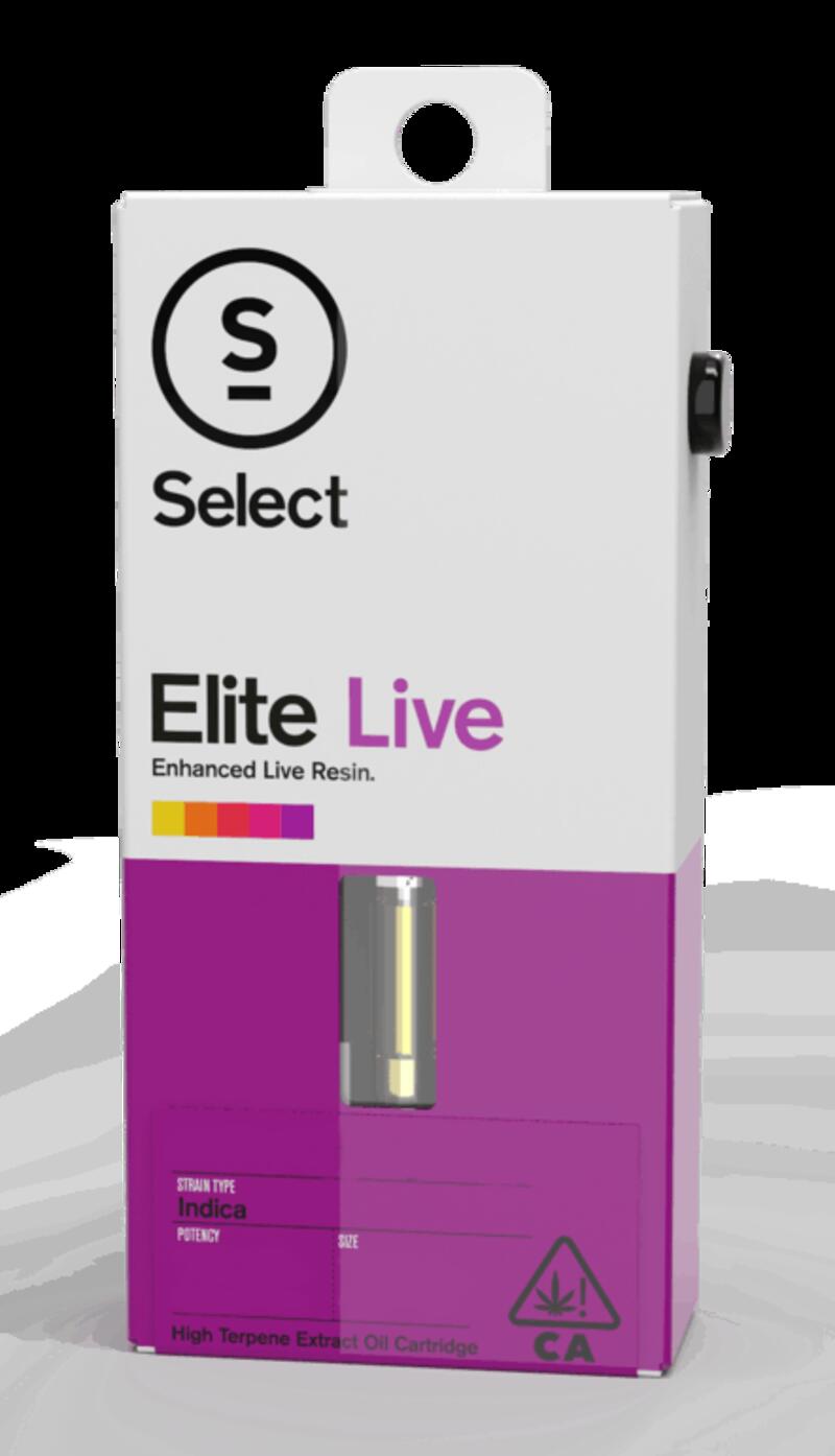 Select Live Resin .5g Cartridge - Purple Punch