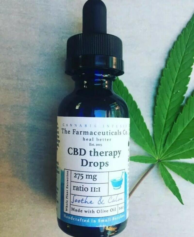 CBD Therapy Drops 1oz [The Farmaceuticals Co.]