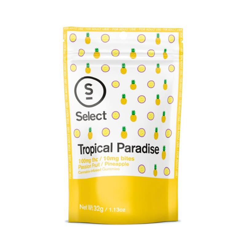 Select Gummies 100mg Tropical Paradise