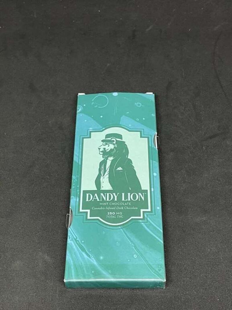 Dandy Lion 250mg Mint Chocolate Bar