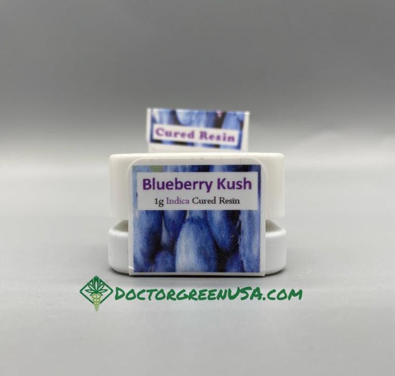 Blueberry Kush 1G Cured Resin - 3 Docs Extracts