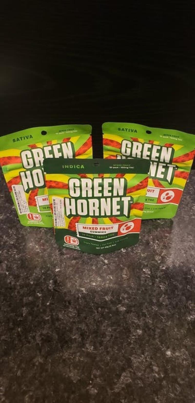 Green Hornet Gummies 100mg