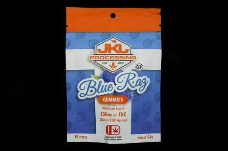 Blue Raz 150mg Gummie - JKJ