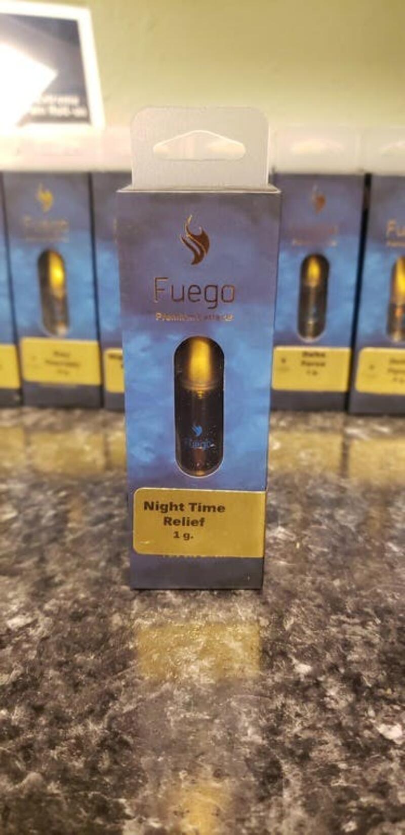Night Time Relief 1g Cartridge- Fuego