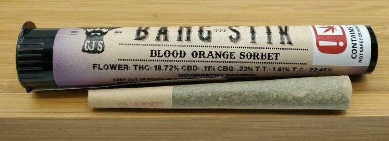 Blood Orange Sorbet Bangstick - CJ's Cannabis