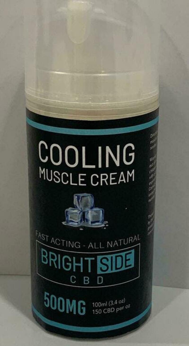Brightside CBD 500mg Cooling Muscle Cream