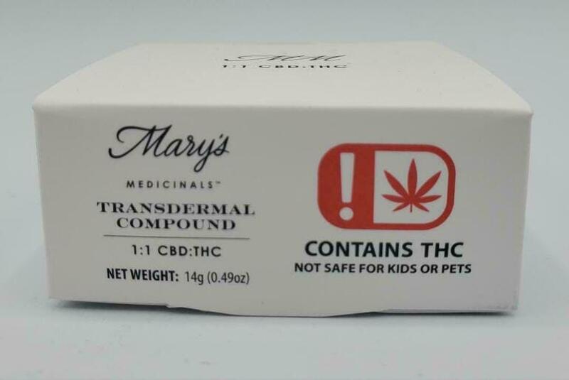 1:1 CBD:THC Compund Small - Mary's Medicinals