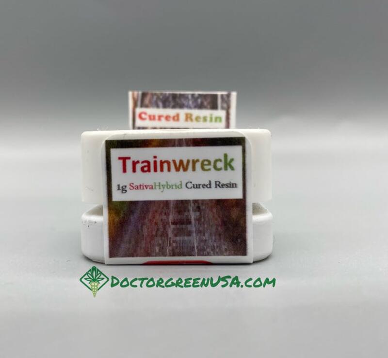 Trainwreck 1G Cured Resin - 3 Docs Extracts