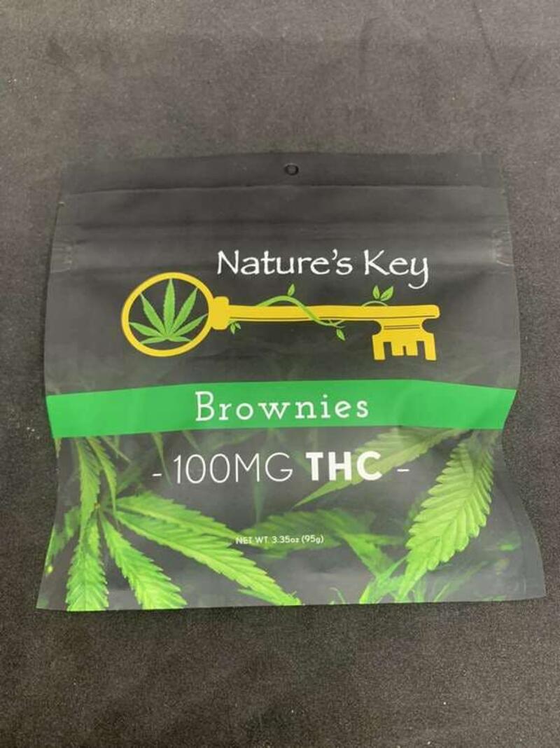 Nature's Key 100MG Brownie