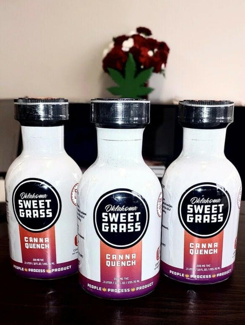 Canna Quencher-Oklahoma Sweet Grass 200mg THC