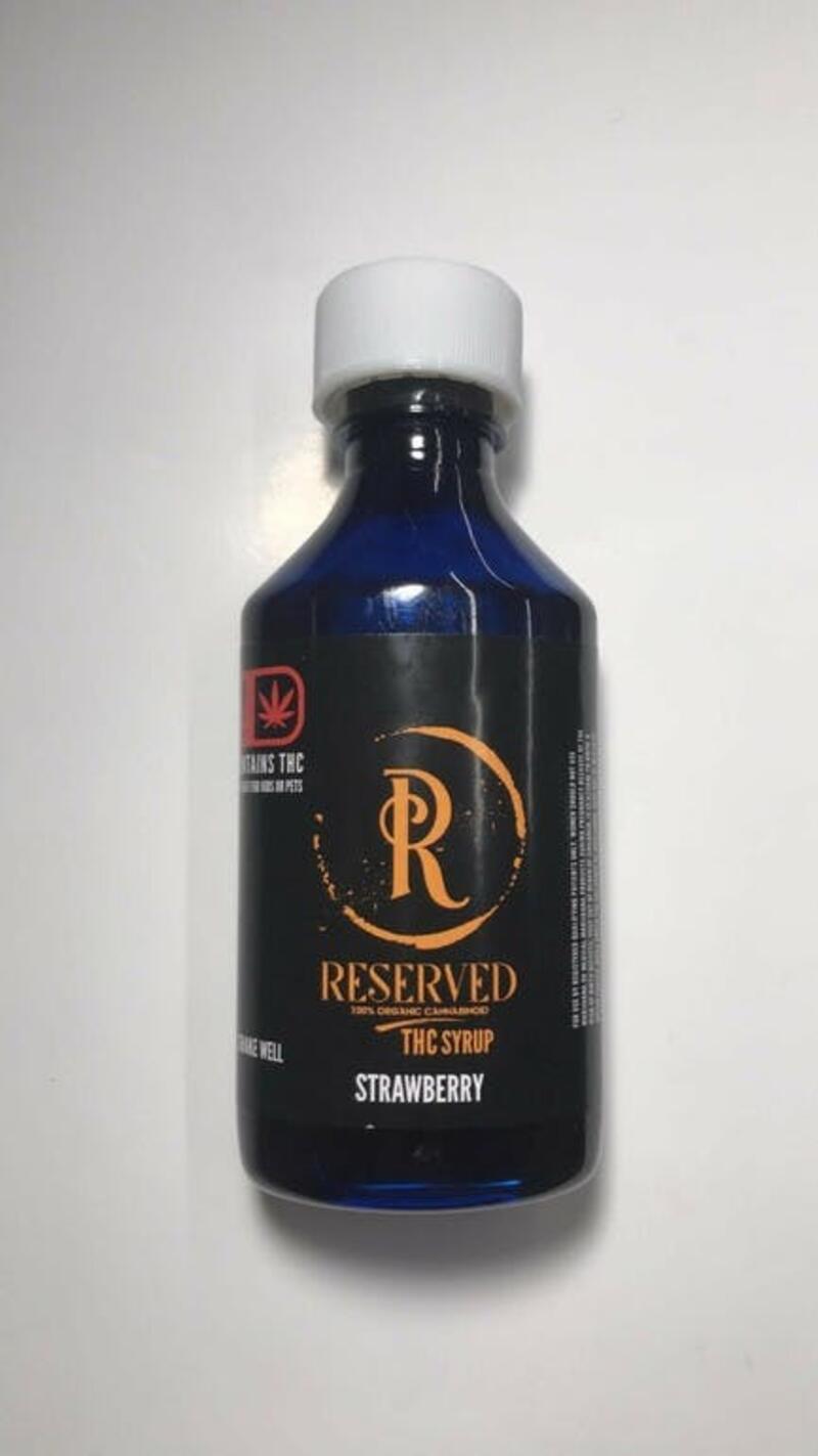 Reserved 1000 MG Syrup-Multiple Flavors
