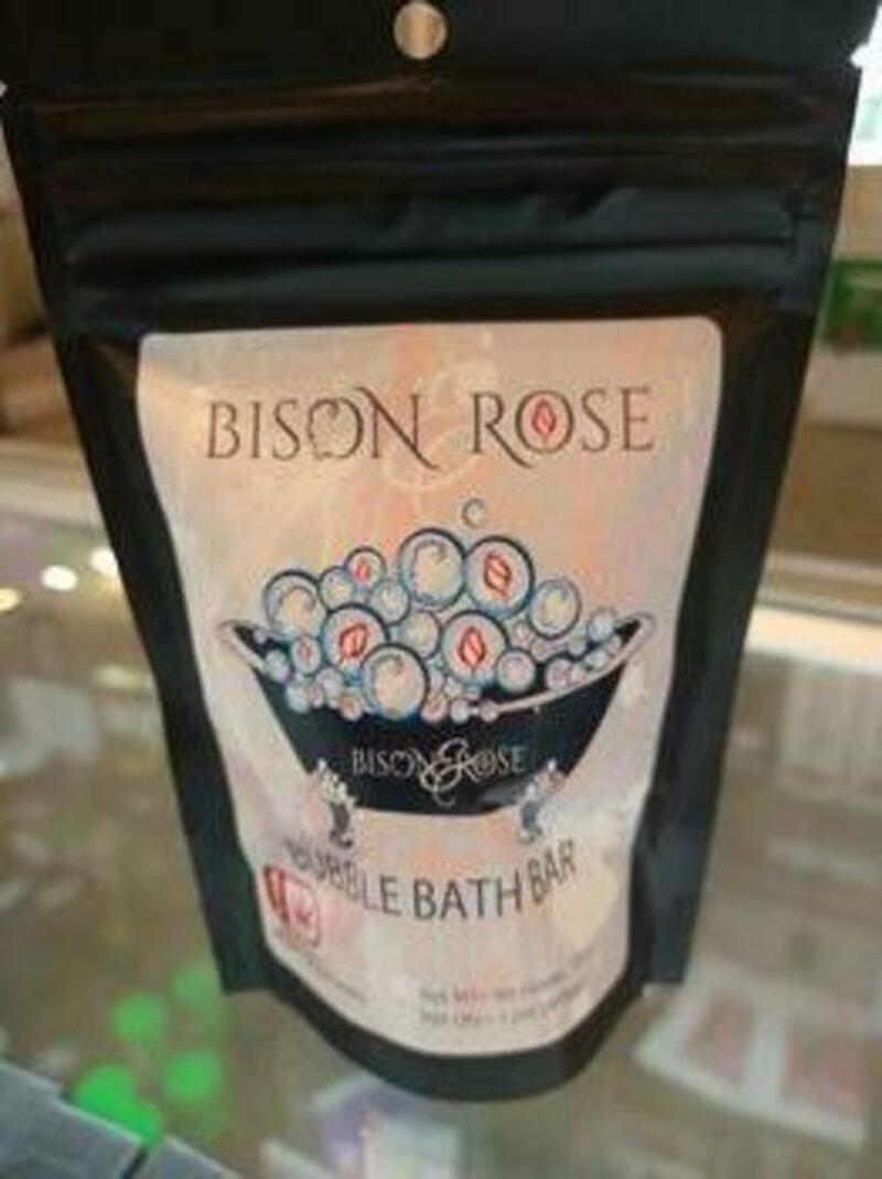 Bison&Rose - Cannabis Bubble Bath Bar single unit