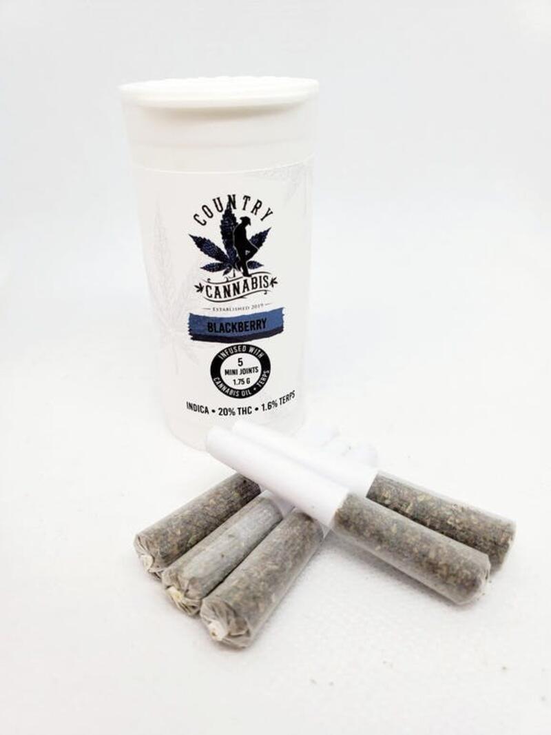 Country Cannabis Infused Mini Pre-rolled Joints