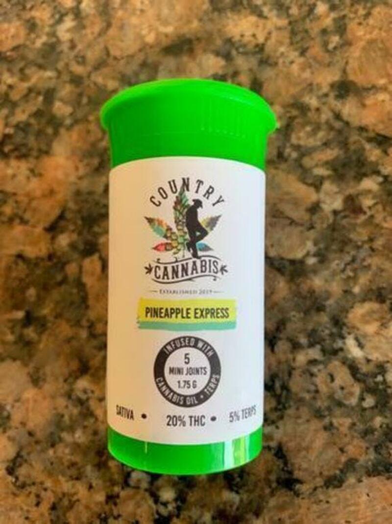 Country Cannabis - Pineapple Express 5 pack