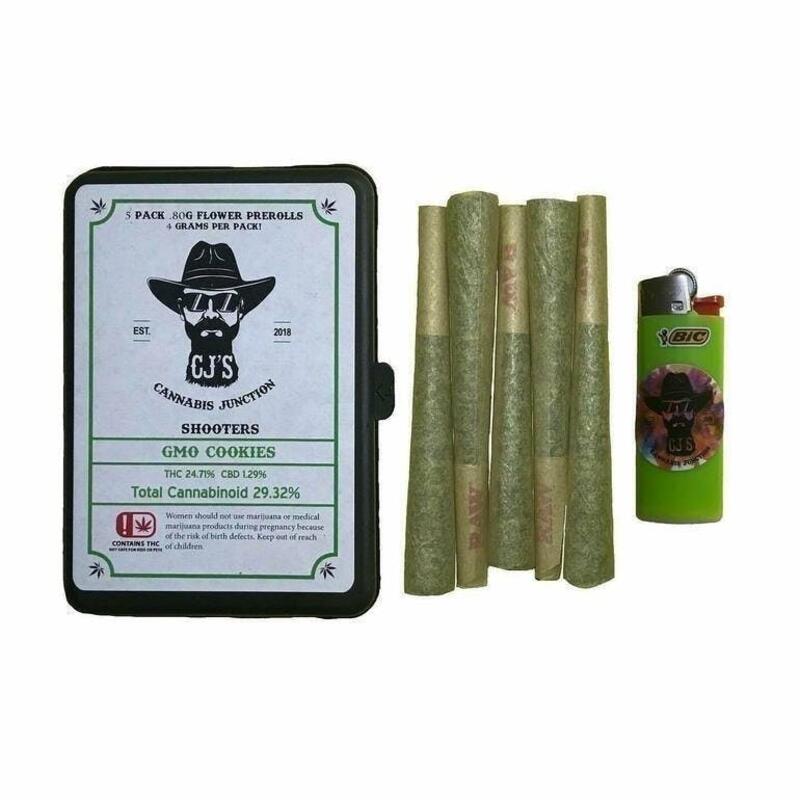 CJ's Cannabis Junction - Acai Gelato 5-Pack Preroll