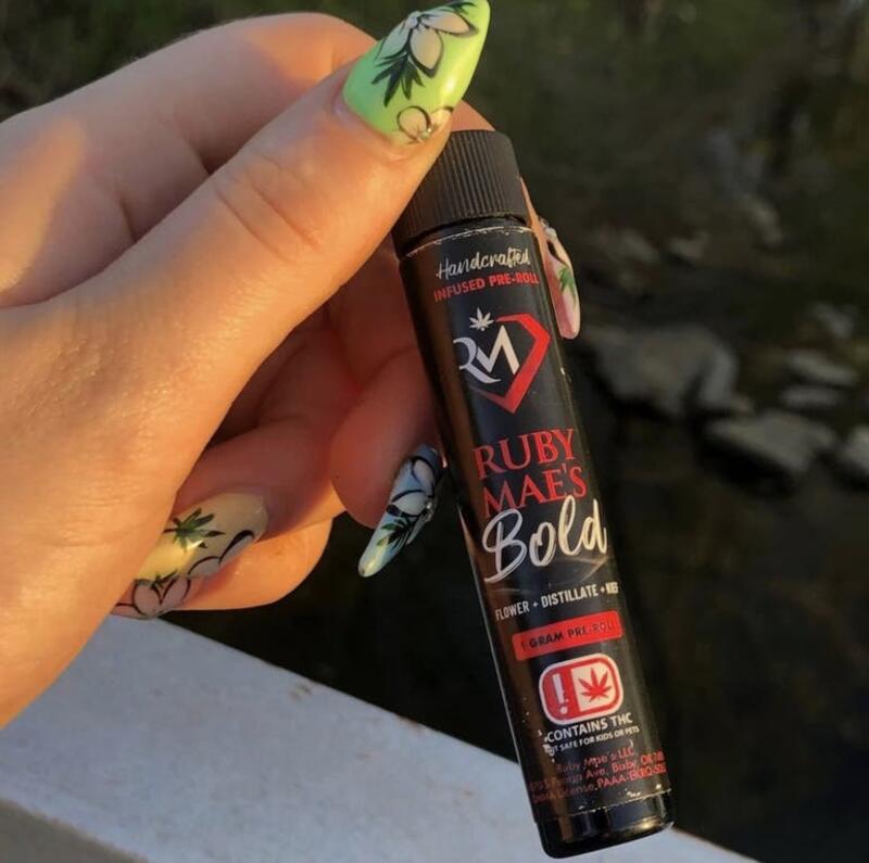 Ruby Mae Bold Infused Pre-Roll- Indica
