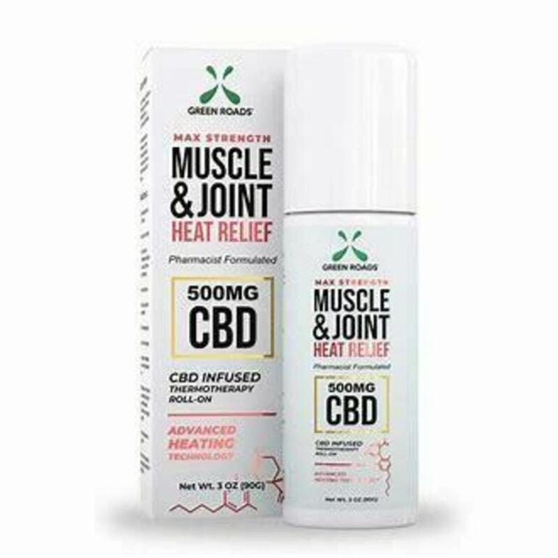 Green Roads Muscle & Joint Heat Relief-250mg CBD