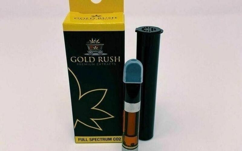 Gold Rush - Strawpicanna 1200mg Vape Cartridge