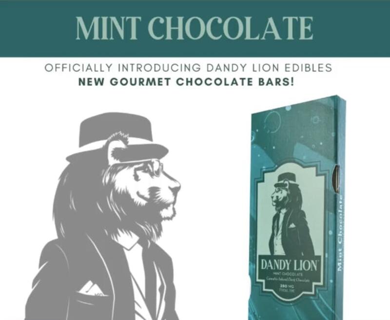 Dandy Lion - Mint Dark Chocolate 25mg