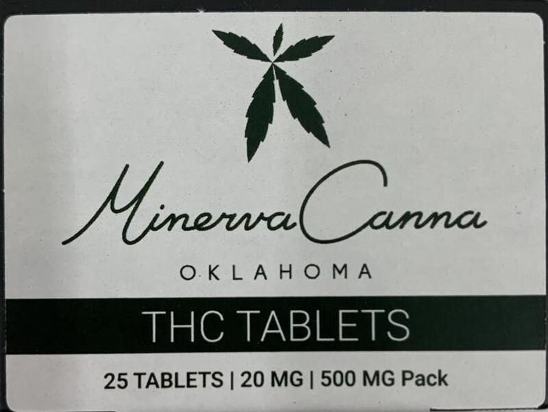 Minerva Canna Tablets- 20pk 25mg