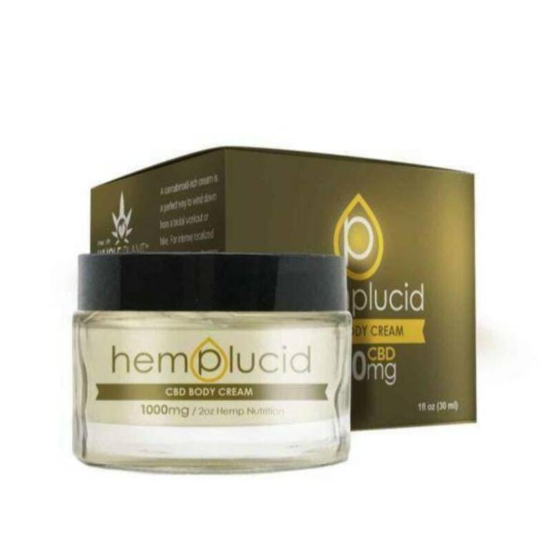 Hemp Lucid 1000mg CBD Body Cream