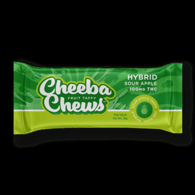 Cheeba Chews 100mg - Sour Apple Hybrid