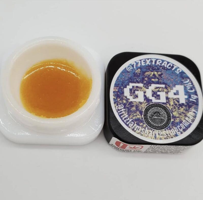 77 Extracts - GG4 cured resin