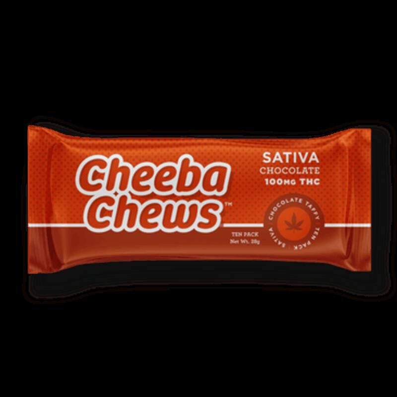 Cheeba Chews 100mg - Chocolate Sativa