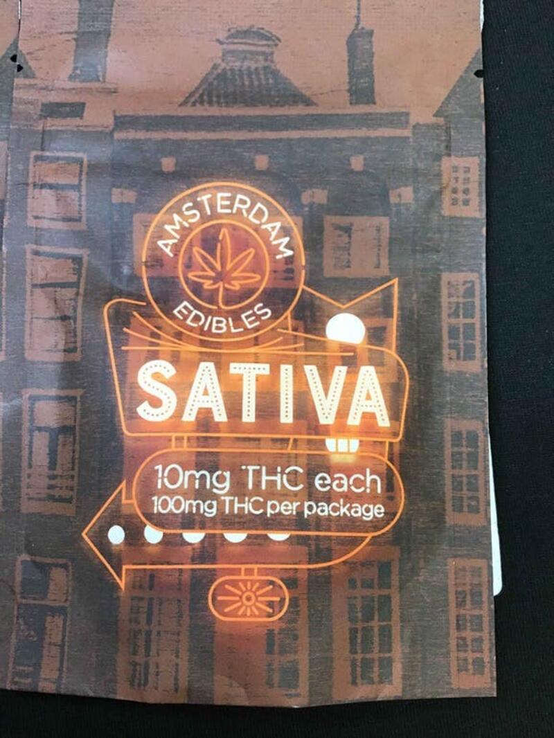 Amsterdam Sativa 100mg pack