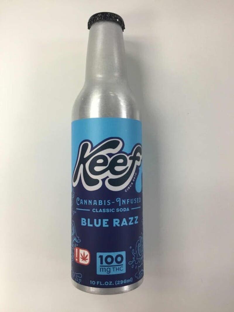 keef classic soda Blue Razz 100mg