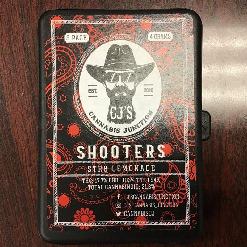 CJ'S STR8 LEMONADE SHOOTERS $34.66 OTD