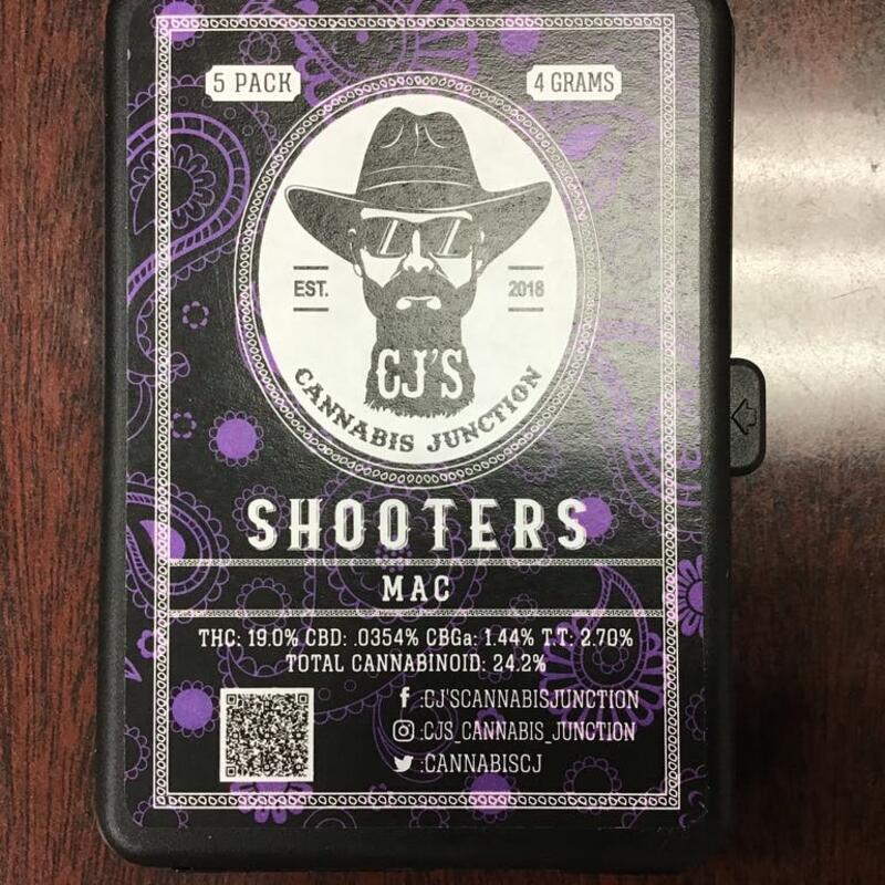 CJ'S MAC SHOOTERS $ 34.66 OTD