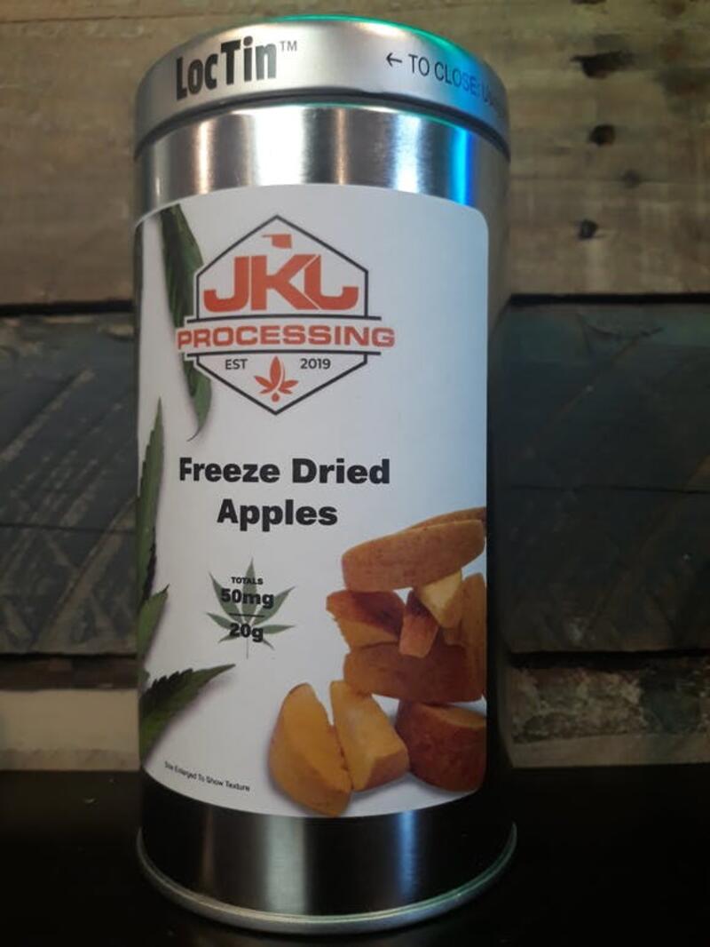 JKJ Freeze Dried Apples 50mg