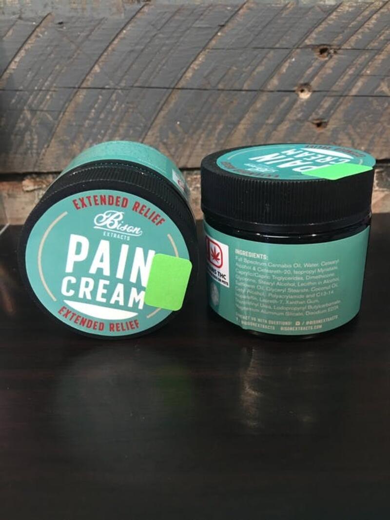 Bison Extended Release Pain Cream