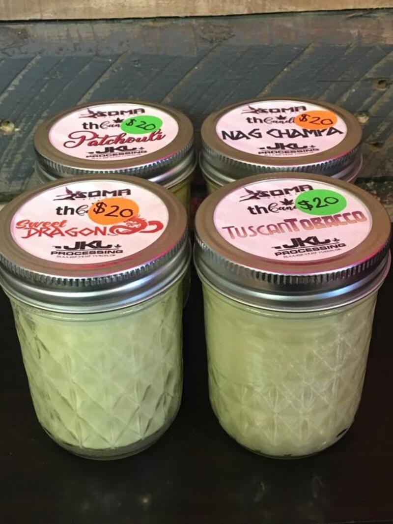 Candles infused With essential Oils