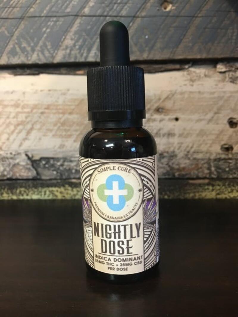 Simple Cure Nightly Dose 1:1 Tincture