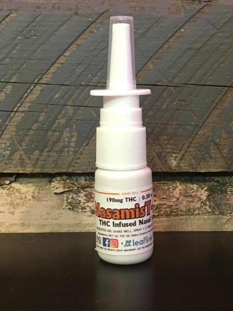 Nasamist Nasal Spray THC infused 190mg