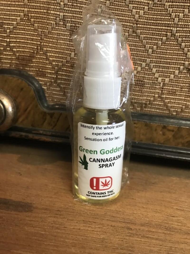 Green Queen Cannagasm Spray (THC and CBD)