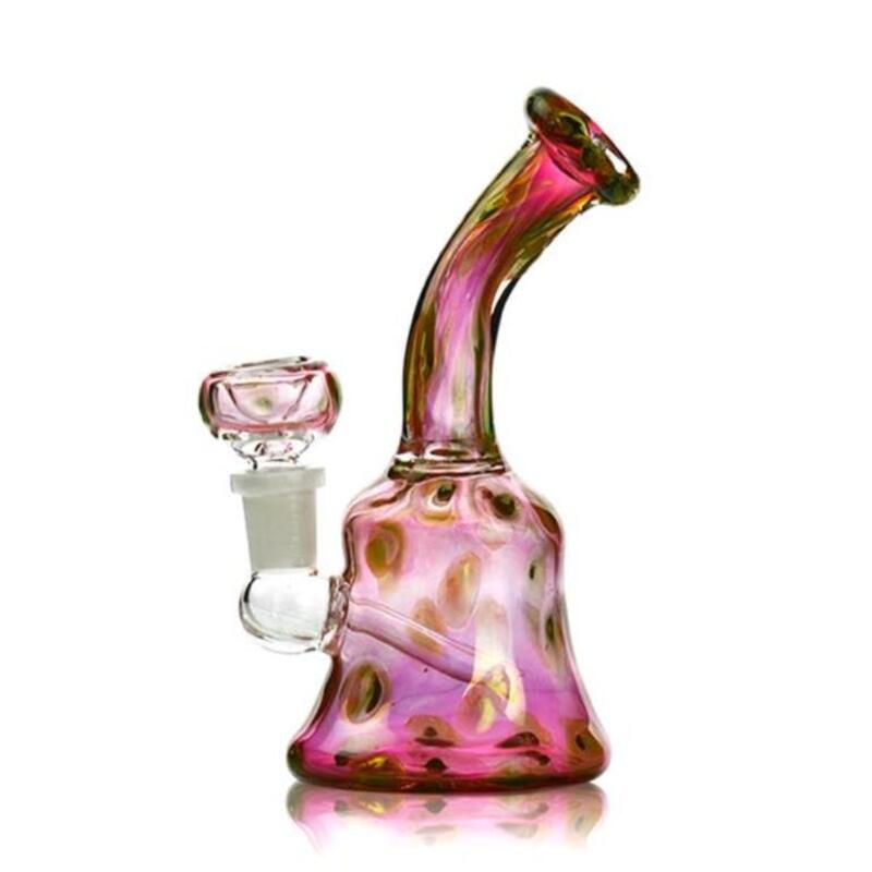 6'' Bong Gold Fumed with 14mm Male Bowl