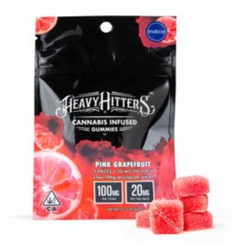 HH Pink Grapefruit [I] Gummies - 100mg