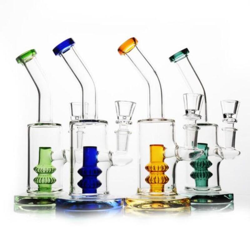 8'' Dome Shower Bent Neck Bong 14mm Bowl Included