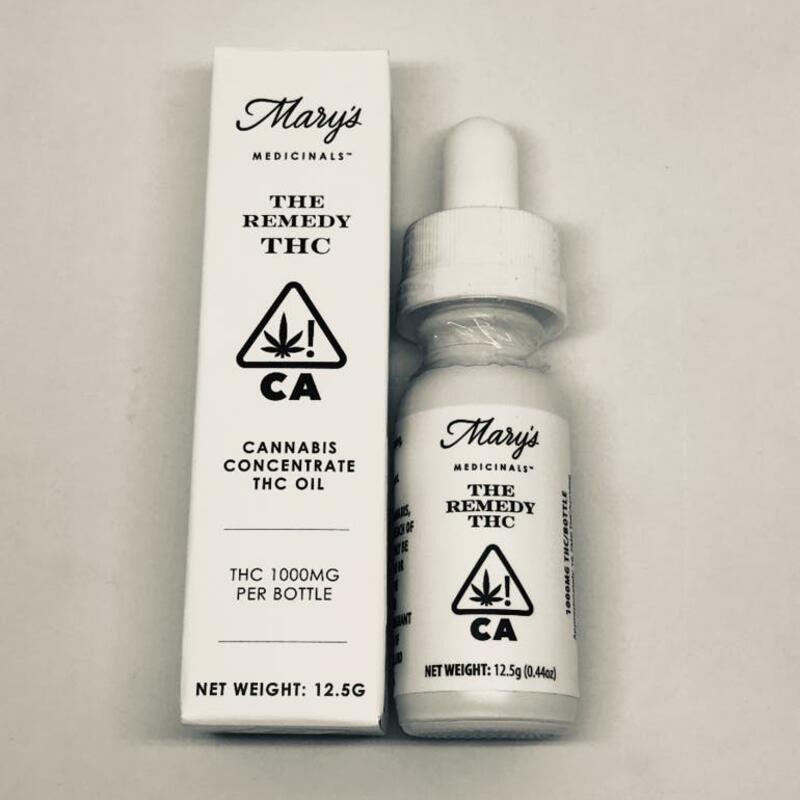 Mary's High THC Remedy Tincture, Unit