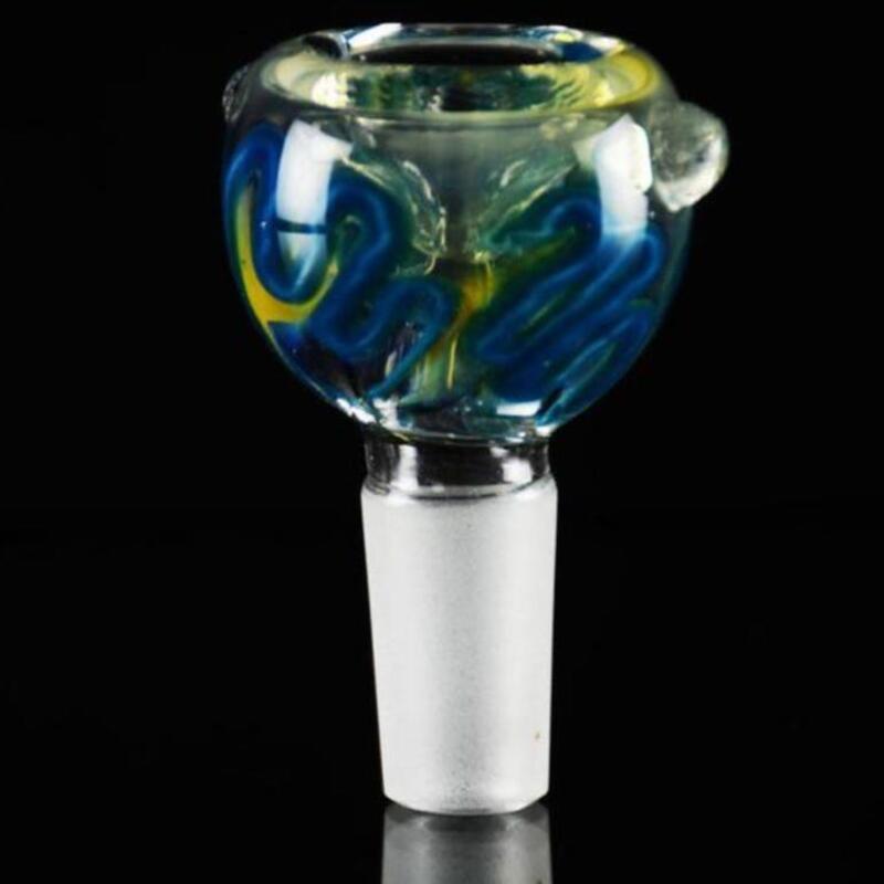 Colorful Male Bowl Piece 14mm