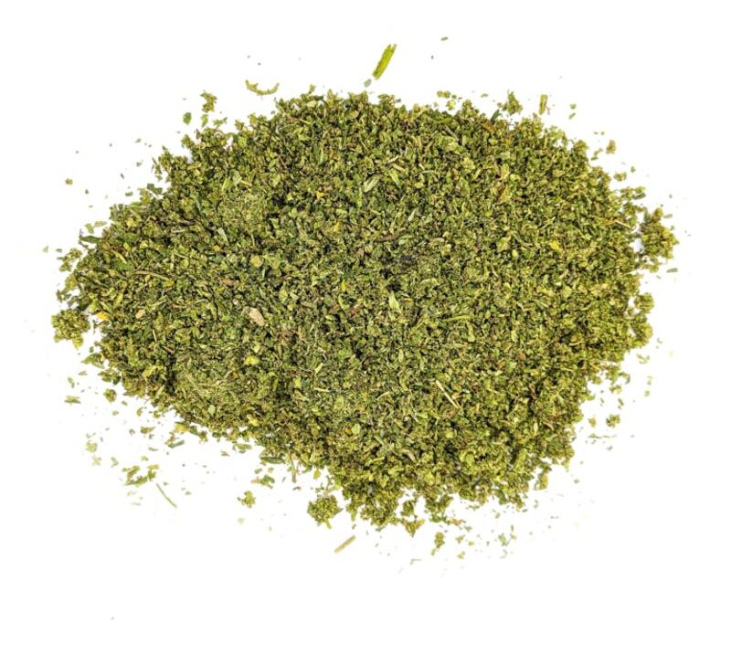 Dosilato Duff (13% THC) ground up cannabis
