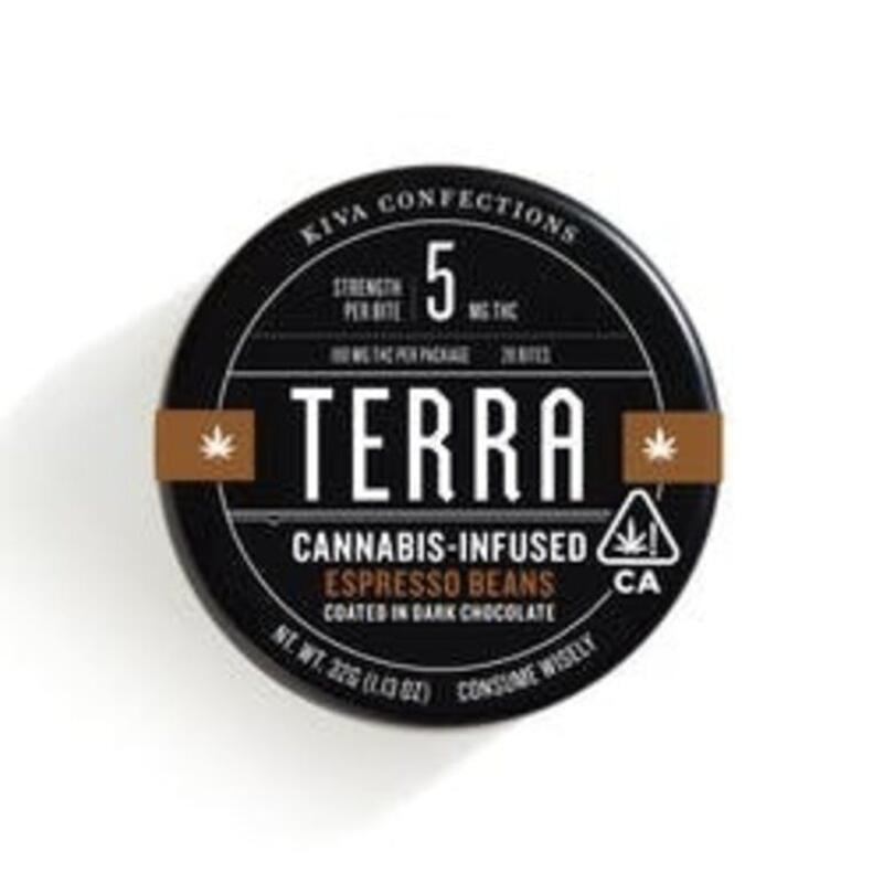 Terra Espresso Bites 100mg - Medical ONLY