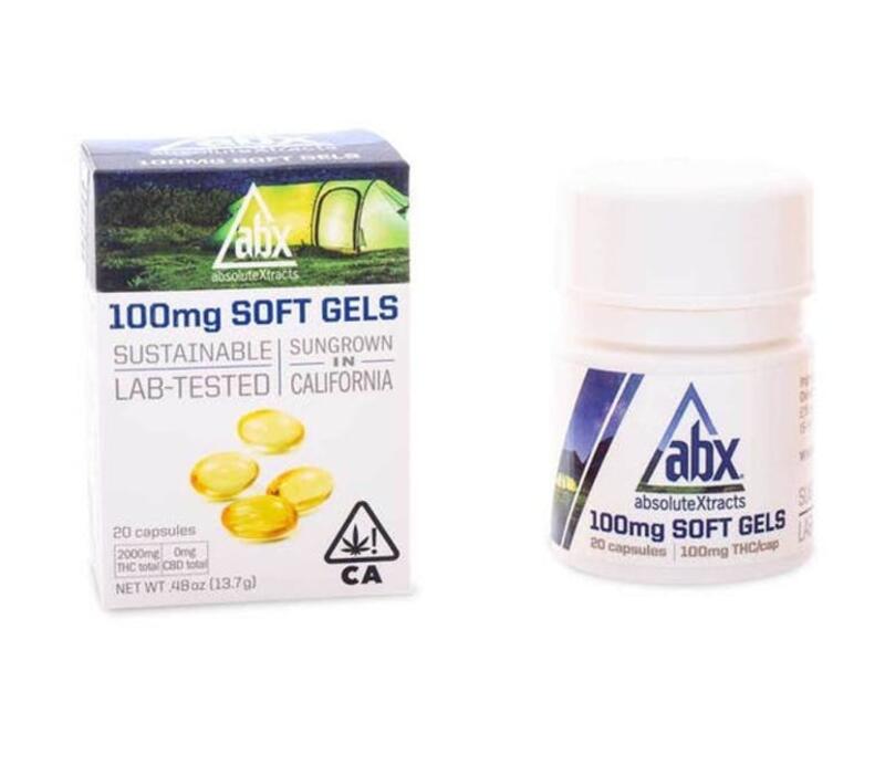 ABX: 100mg Soft Gel (20capsules)