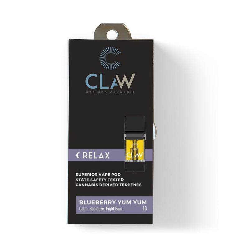 (MED) Claw Cannabis- 1G Pod- Blueberry Yum Yum