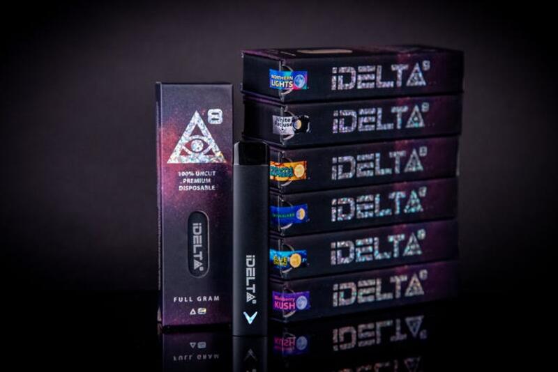 iDelta8 Disposable carts 2:1, 1:1 and pure delta 8